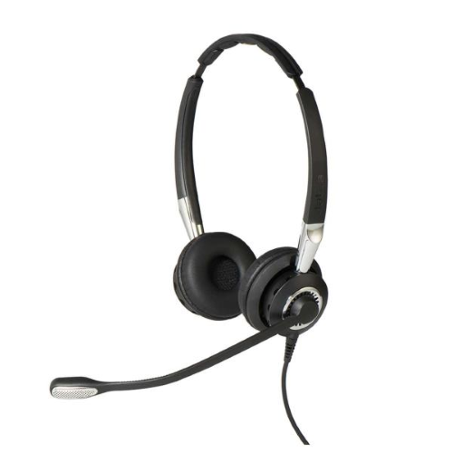 Jabra BIZ 2400 II QD Duo NC Wideband - Cuffie con microfono - over ear - cablato - Quick Disconnect
